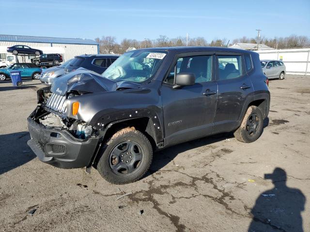 JEEP RENEGADE S 2017 with VIN ZACCJBAB5HPF97996 - Photo from auction