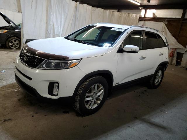 KIA SORENTO LX 2014 with VIN 5XYKTDA74EG520755 - Photo from auction