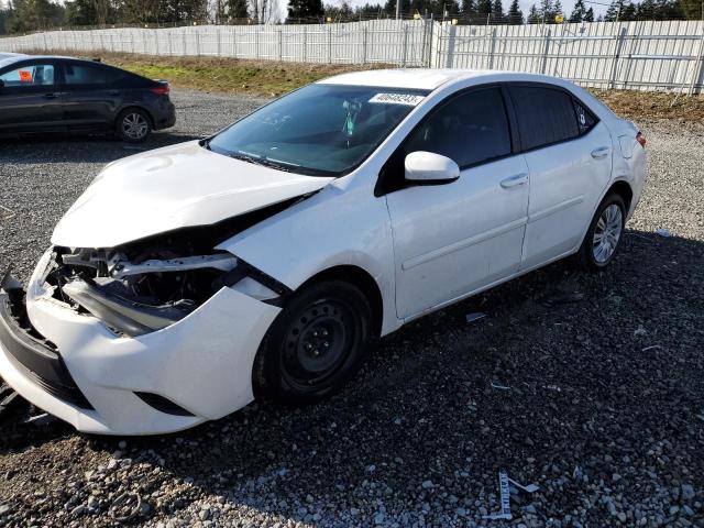 TOYOTA COROLLA L 2014 with VIN 2T1BURHE2EC120364 - Photo from auction