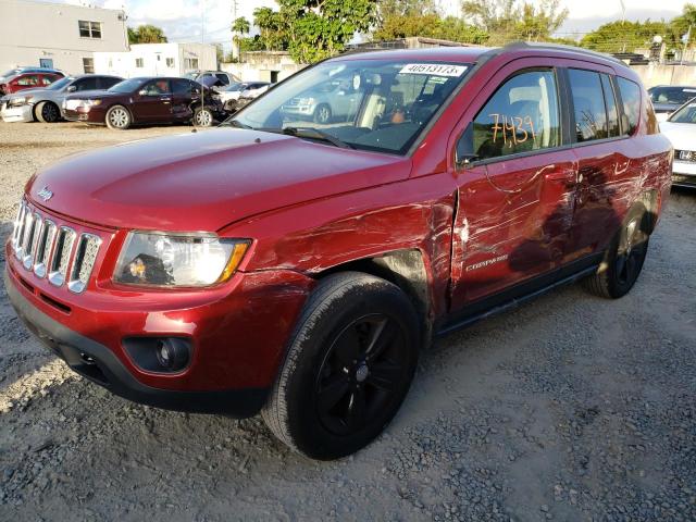JEEP COMPASS LA 2017 with VIN 1C4NJDEB6HD175877 - Photo from auction