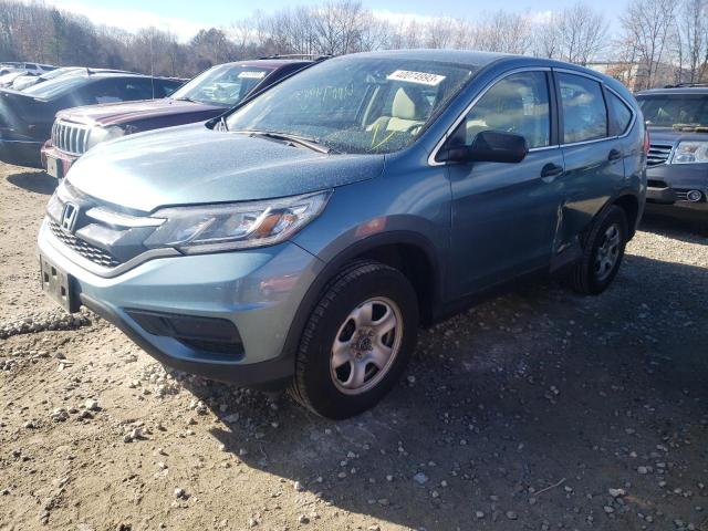 HONDA CR-V LX 2015 with VIN 2HKRM4H39FH635652 - Photo from auction