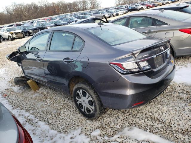 Photo 2 from auction – 2015 HONDA CIVIC HYBR with VIN 19XFB4F34FE002475