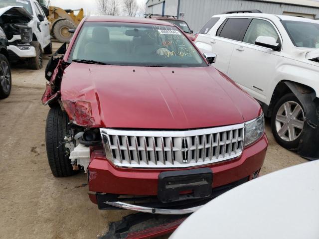Photo 5 from auction – 2009 LINCOLN MKZ with VIN 3LNHM26T89R625131