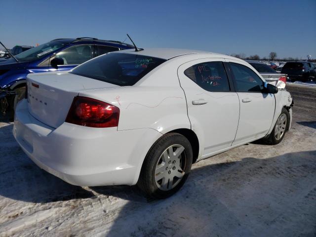 Photo 3 from auction – 2013 DODGE AVENGER SE with VIN 1C3CDZAB4DN752299