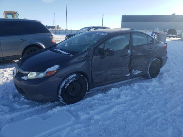 HONDA CIVIC LX 2012 with VIN 2HGFB2F49CH062282 - Photo from auction