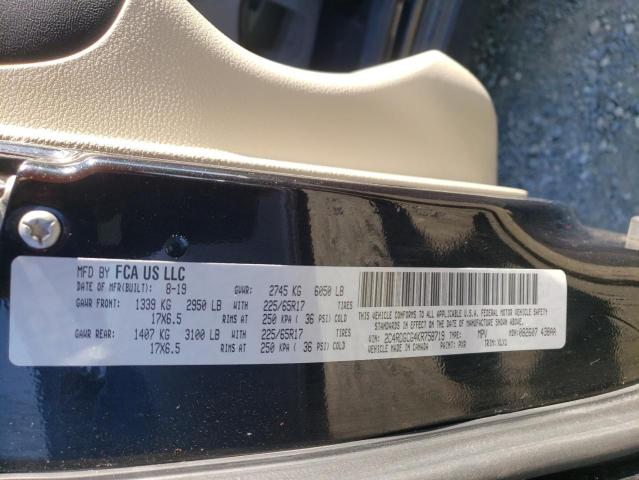 Photo 14 from auction – 2019 DODGE GRAND CARA with VIN 2C4RDGCG4KR758719
