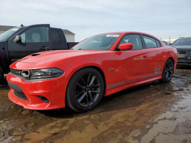DODGE CHARGER SC 2019 with VIN 2C3CDXGJ8KH638928 - Photo from auction
