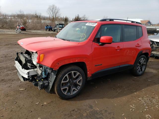 JEEP RENEGADE L 2018 with VIN ZACCJABB9JPJ04574 - Photo from auction