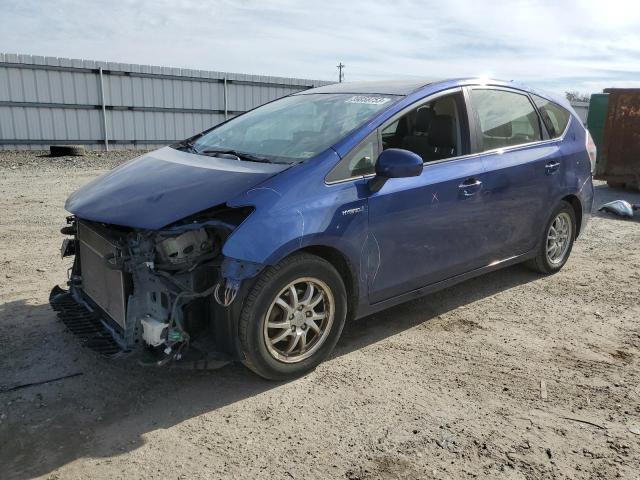 TOYOTA PRIUS V 2015 with VIN JTDZN3EU1FJ027006 - Photo from auction
