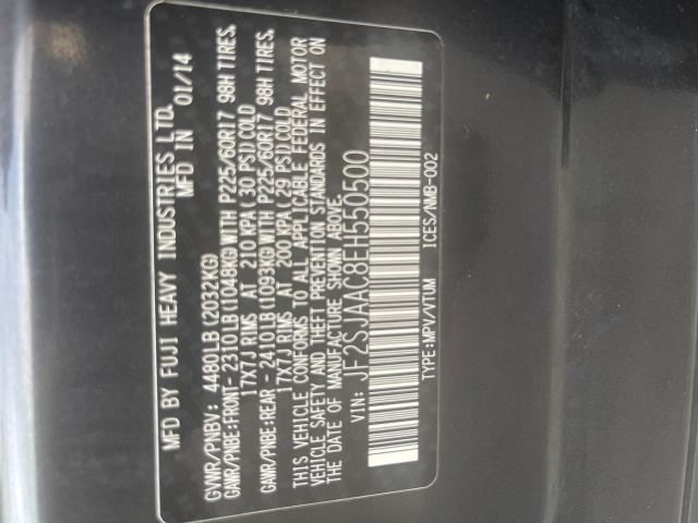 Photo 10 from auction – 2014 SUBARU FORESTER 2 with VIN JF2SJAAC8EH550500