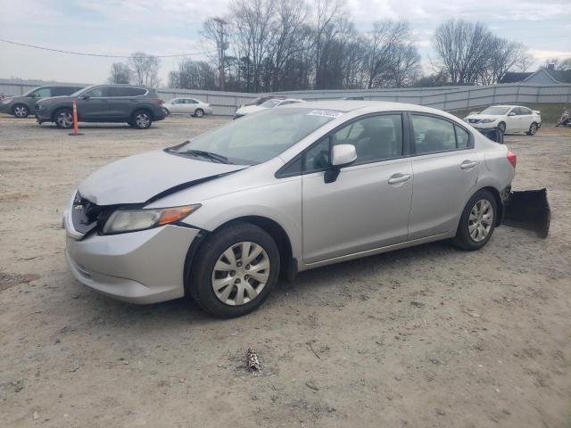 HONDA CIVIC LX 2012 with VIN 19XFB2F55CE051055 - Photo from auction