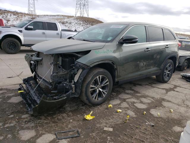 TOYOTA HIGHLANDER 2019 with VIN 5TDBZRFH2KS934726 - Photo from auction