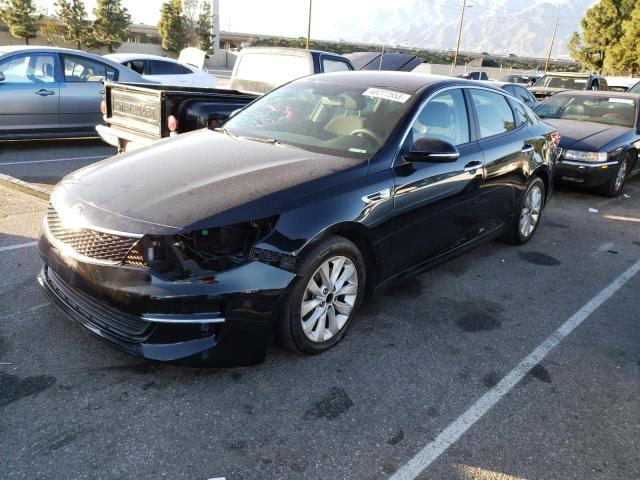 KIA OPTIMA LX 2018 with VIN 5XXGT4L33JG254563 - Photo from auction