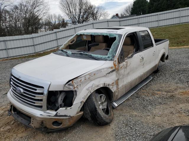 FORD F150 SUPER 2013 with VIN 1FTFW1CF8DKD03925 - Photo from auction