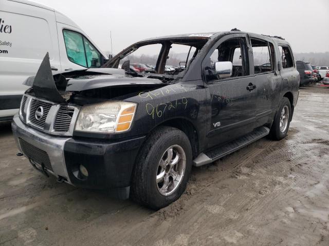NISSAN ARMADA SE 2005 with VIN 5N1AA08B25N724169 - Photo from auction