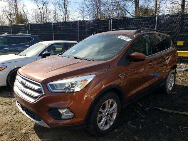 FORD ESCAPE SE 2017 with VIN 1FMCU9GD4HUE65864 - Photo from auction