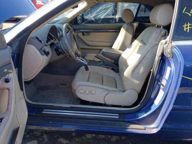 Photo 7 from auction – 2004 AUDI A4 1.8 CAB with VIN WAUAC48HX4K006523
