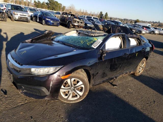 Photo 1 from auction – 2016 HONDA CIVIC LX with VIN 19XFC2F50GE230400