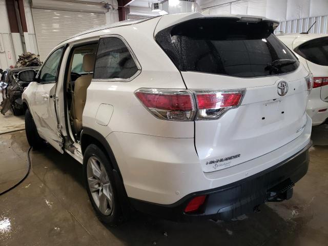 Photo 2 from auction – 2015 TOYOTA HIGHLANDER with VIN 5TDDKRFH0FS142318