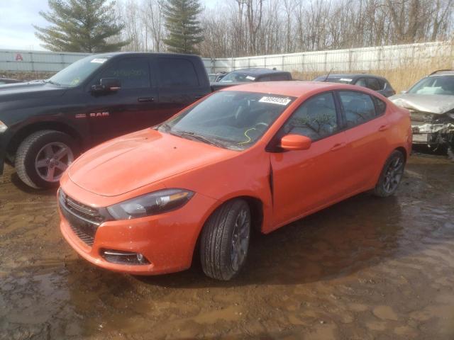 DODGE DART SXT 2015 with VIN 1C3CDFBB8FD267184 - Photo from auction