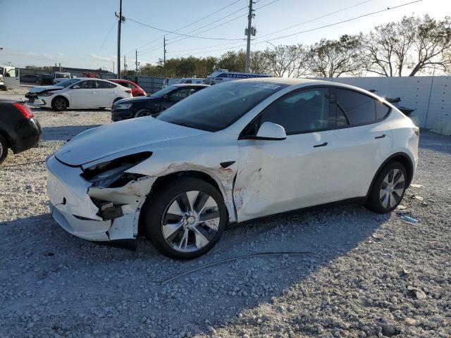 TESLA MODEL Y 2021 with VIN 5YJYGDEE6MF175760 - Photo from auction