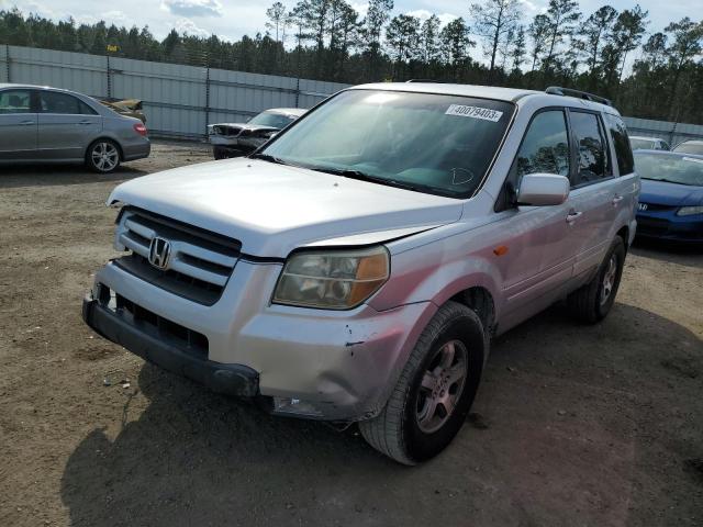 HONDA PILOT EX 2006 with VIN 5FNYF18406B007703 - Photo from auction