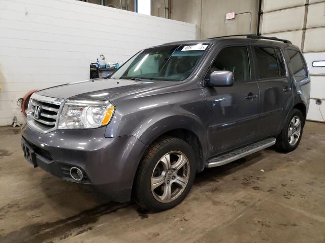 HONDA PILOT EXL 2014 with VIN 5FNYF4H59EB033869 - Photo from auction