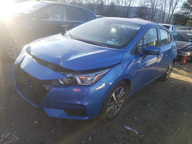 NISSAN VERSA SV 2021 with VIN 3N1CN8EV9ML892276 - Photo from auction