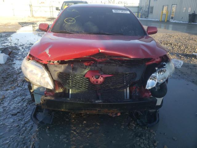Photo 5 from auction – 2009 TOYOTA COROLLA BA with VIN 1NXBU40E09Z150045