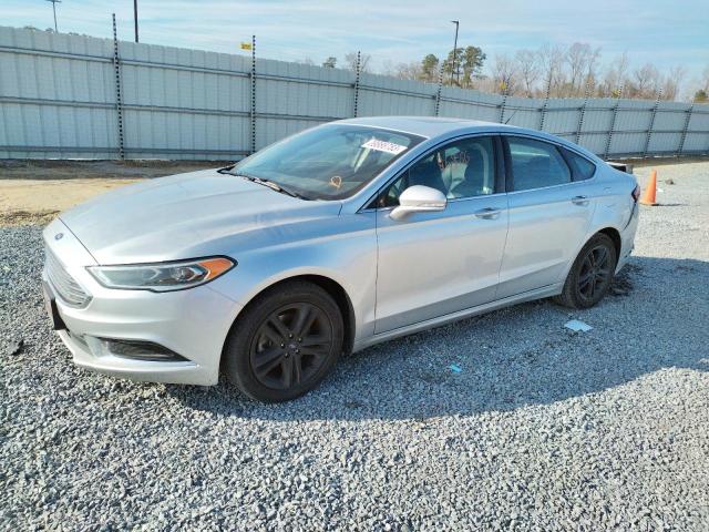 FORD FUSION SE 2018 with VIN 3FA6P0HD7JR255085 - Photo from auction