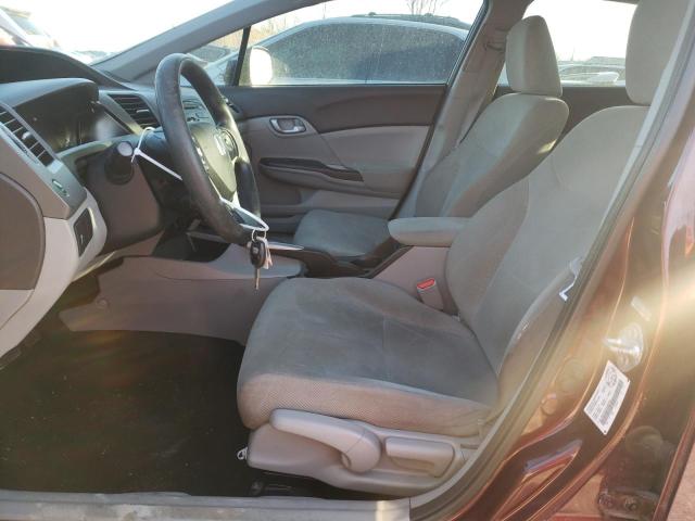 Photo 7 from auction – 2012 HONDA CIVIC LX with VIN 2HGFB2F45CH003343