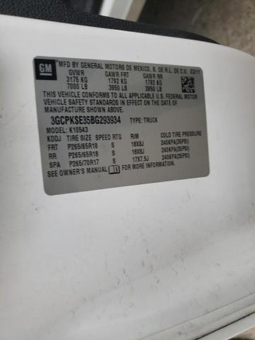 Photo 10 from auction – 2011 CHEVROLET SILVERADO with VIN 3GCPKSE35BG293934