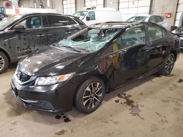 HONDA CIVIC EX 2015 with VIN 19XFB2F87FE011588 - Photo from auction