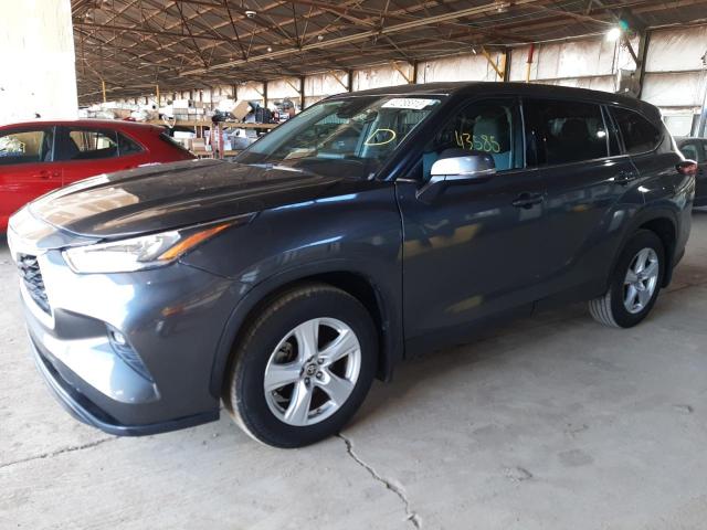 TOYOTA HIGHLANDER 2020 with VIN 5TDBZRBH7LS009432 - Photo from auction