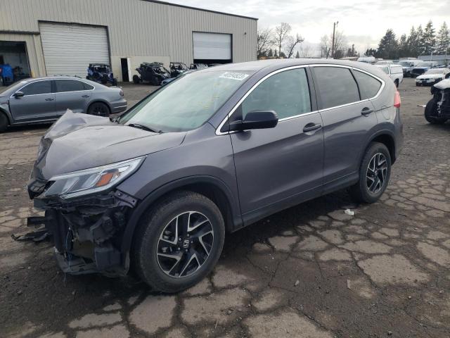 HONDA CR-V SE 2016 with VIN 2HKRM4H47GH720564 - Photo from auction