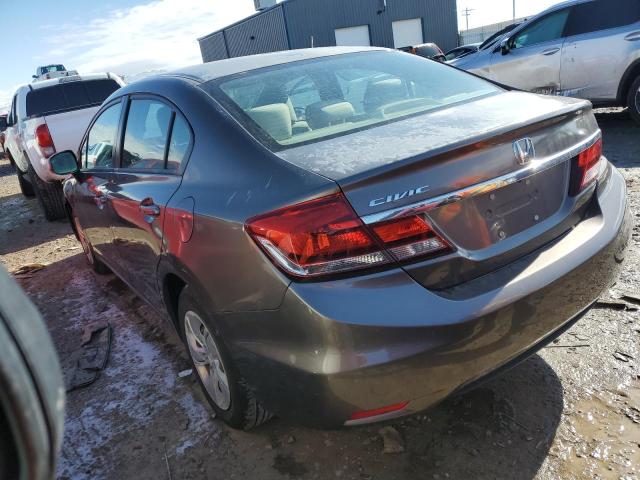 Photo 2 from auction – 2013 HONDA CIVIC LX with VIN 2HGFB2F50DH530023