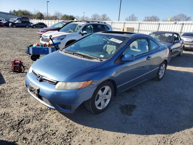 HONDA CIVIC EX 2007 with VIN 2HGFG12827H554663 - Photo from auction
