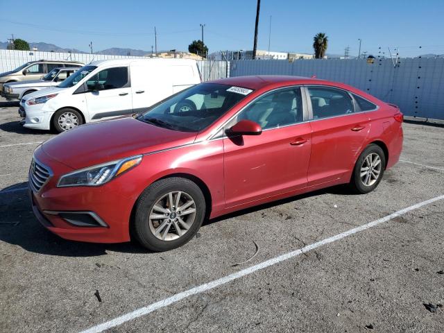 HYUNDAI SONATA SE 2017 with VIN 5NPE24AF6HH558637 - Photo from auction