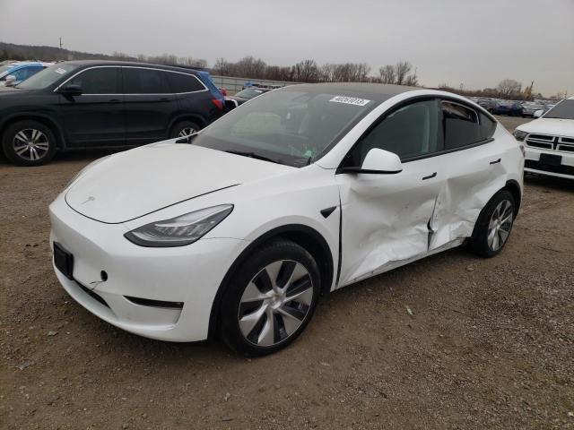 TESLA MODEL Y 2021 con VIN 5YJYGDEE6MF204836 - Foto de la subasta