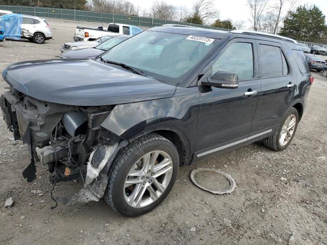 FORD EXPLORER L 2017 with VIN 1FM5K7F86HGD48194 - Photo from auction