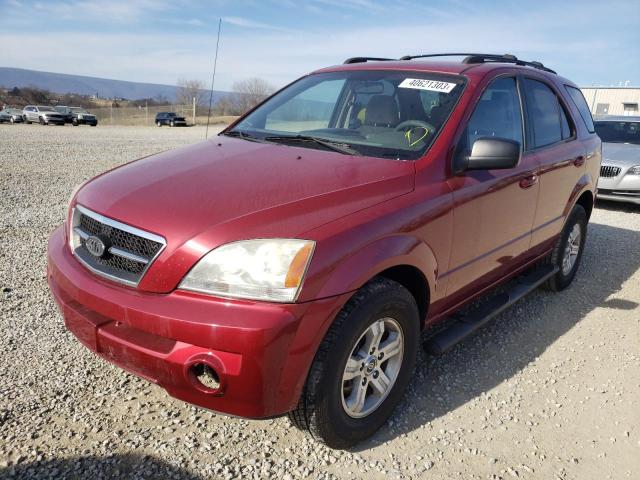 KIA SORENTO EX 2004 with VIN KNDJD733545196503 - Photo from auction