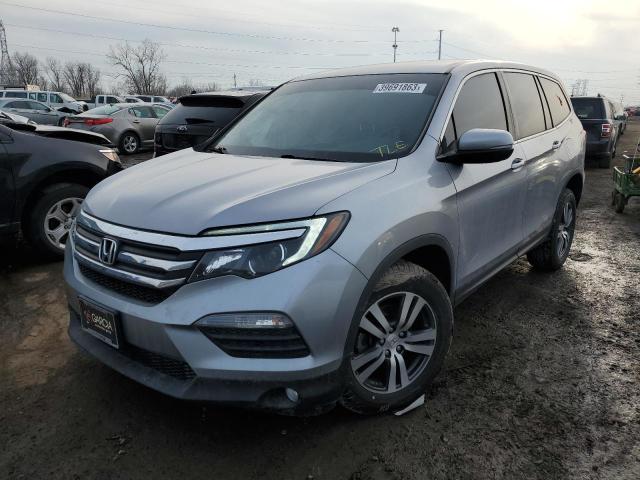 HONDA PILOT EX 2018 with VIN 5FNYF6H35JB021965 - Photo from auction