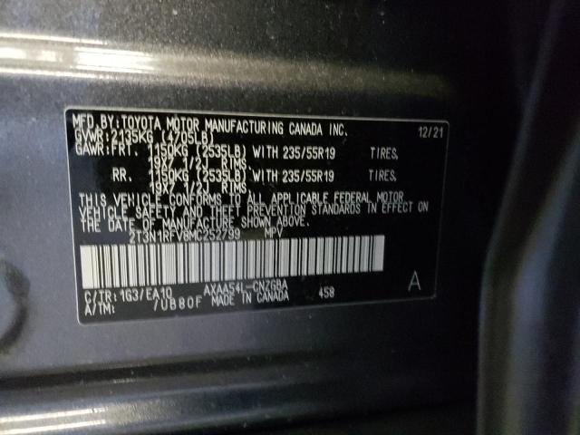 Photo 14 from auction – 2021 TOYOTA RAV4 LIMIT with VIN 2T3N1RFV8MC252799