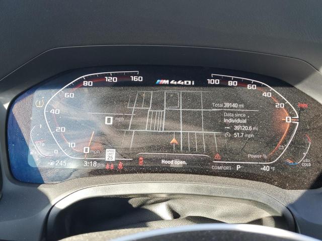Photo 9 from auction – 2021 BMW M440I with VIN WBA53AT0XMCG15108
