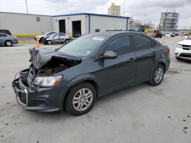 CHEVROLET SONIC LS 2017 with VIN 1G1JB5SHXH4128337 - Photo from auction