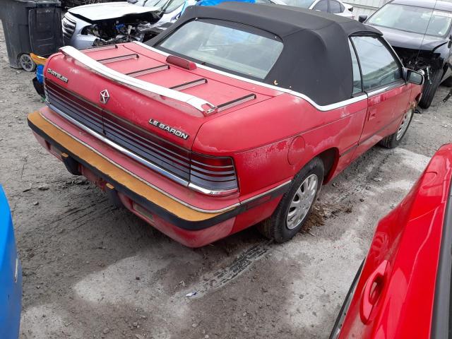 Photo 3 from auction – 1991 CHRYSLER LEBARON with VIN 1C3XJ4531MG143756