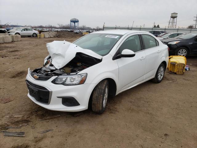 CHEVROLET SONIC LT 2017 with VIN 1G1JD5SGXH4139548 - Photo from auction