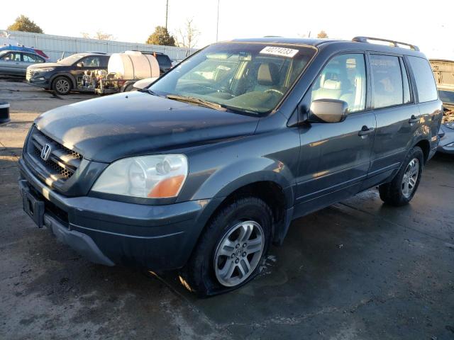 Photo 1 from auction – 2004 HONDA PILOT EXL with VIN 2HKYF18514H521308