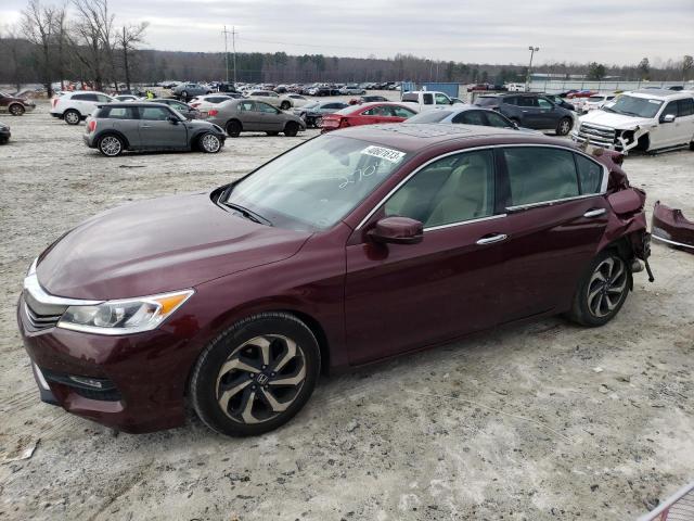 HONDA ACCORD EXL 2017 with VIN 1HGCR3F81HA042704 - Photo from auction