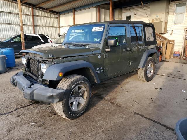JEEP WRANGLER U 2015 with VIN 1C4BJWDG5FL683093 - Photo from auction
